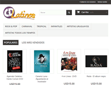 Tablet Screenshot of cdlatinos.com